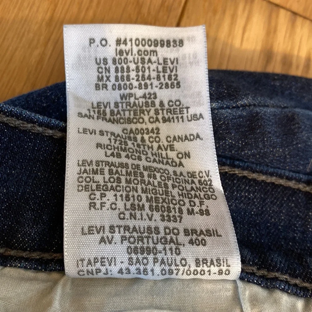 Levi’s 515 boot cut in dark wash size 10 - Picture 16 of 16